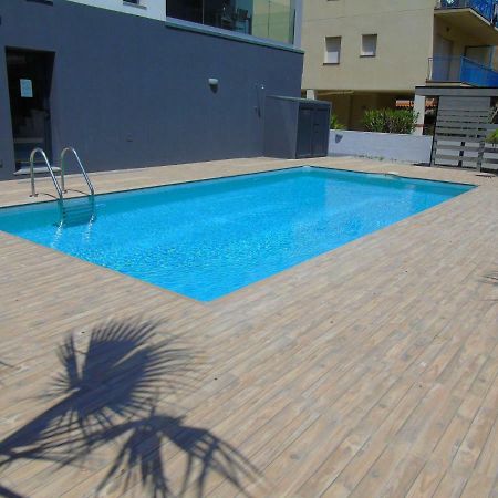 Appartement proche mer avec piscine Rosas Extérieur photo